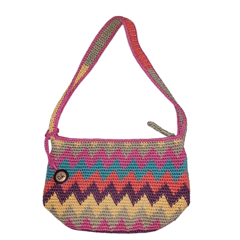 The Sak Multicolor Chevron Stripe Bag
